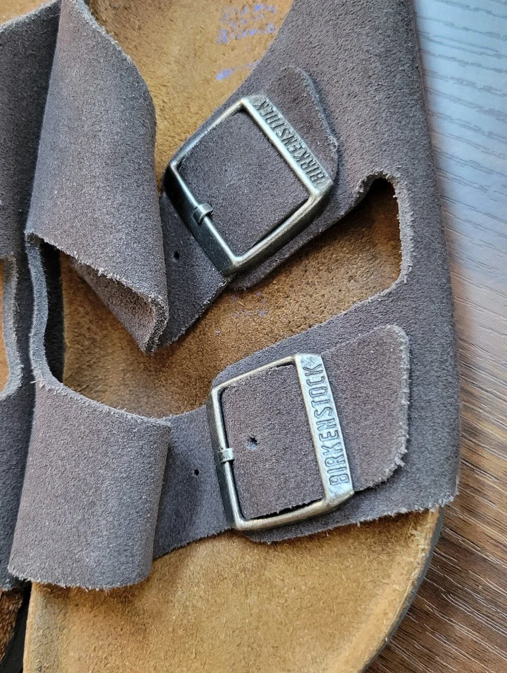 Birkenstock Suede Arizona Sandal Women Size EU 41 US 10 Comfort Casual Slip On